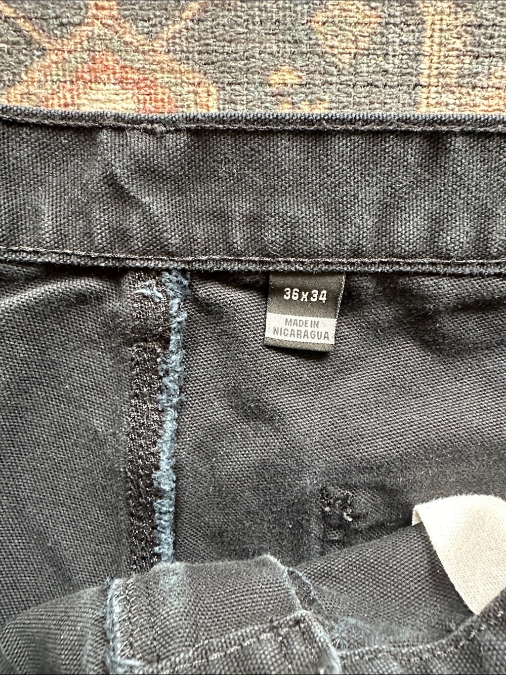 Carhartt heavy cotton duck canvas work jeans - Picture 4 of 5